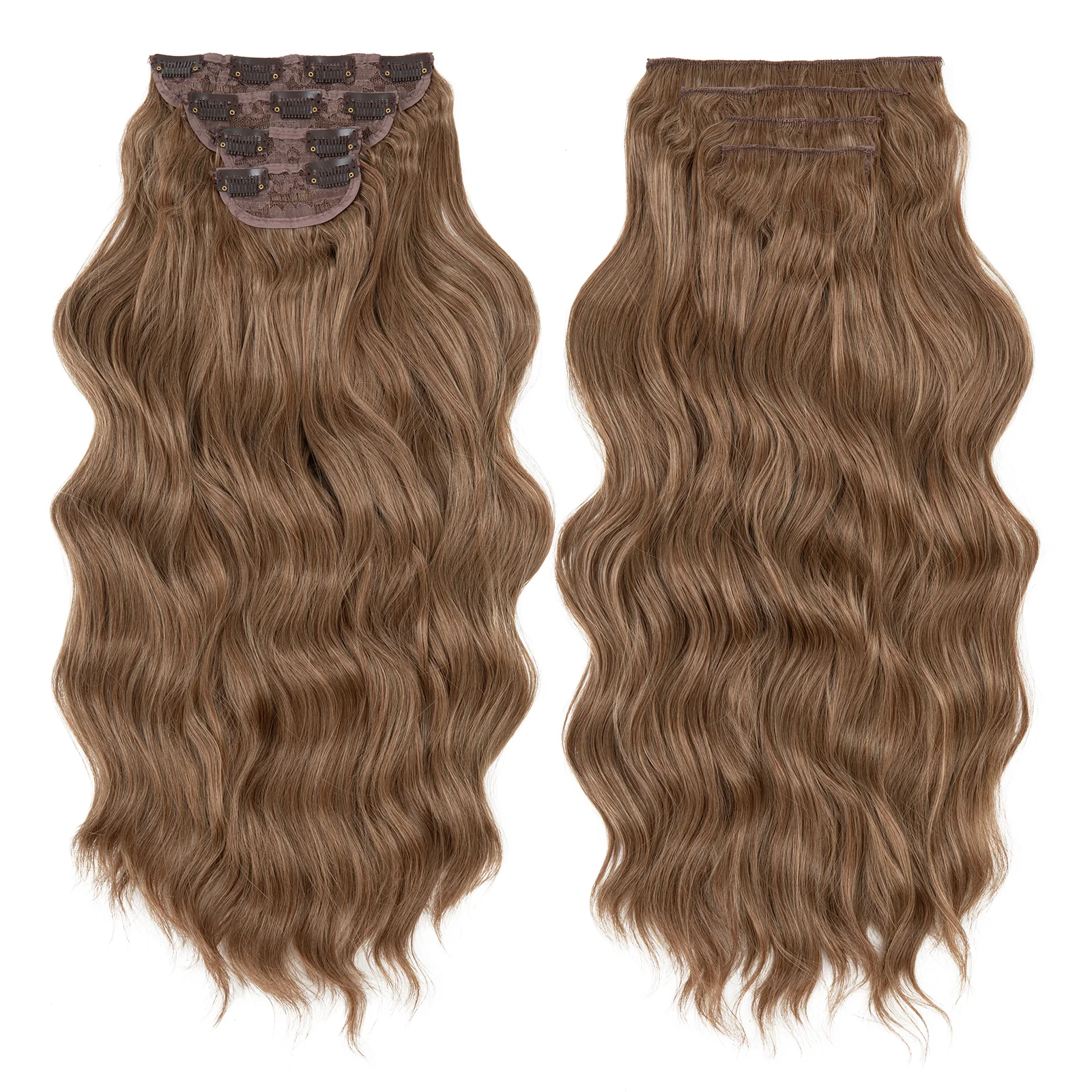 4 teiliges - Clip-in Extensions | 55cm - 190g - Image 23