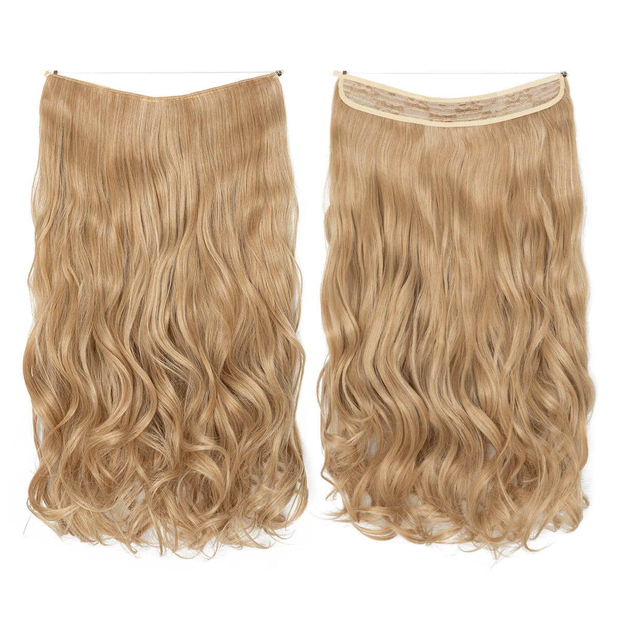 Unsichtbare Haar Extensions - Gewellt - Image 14