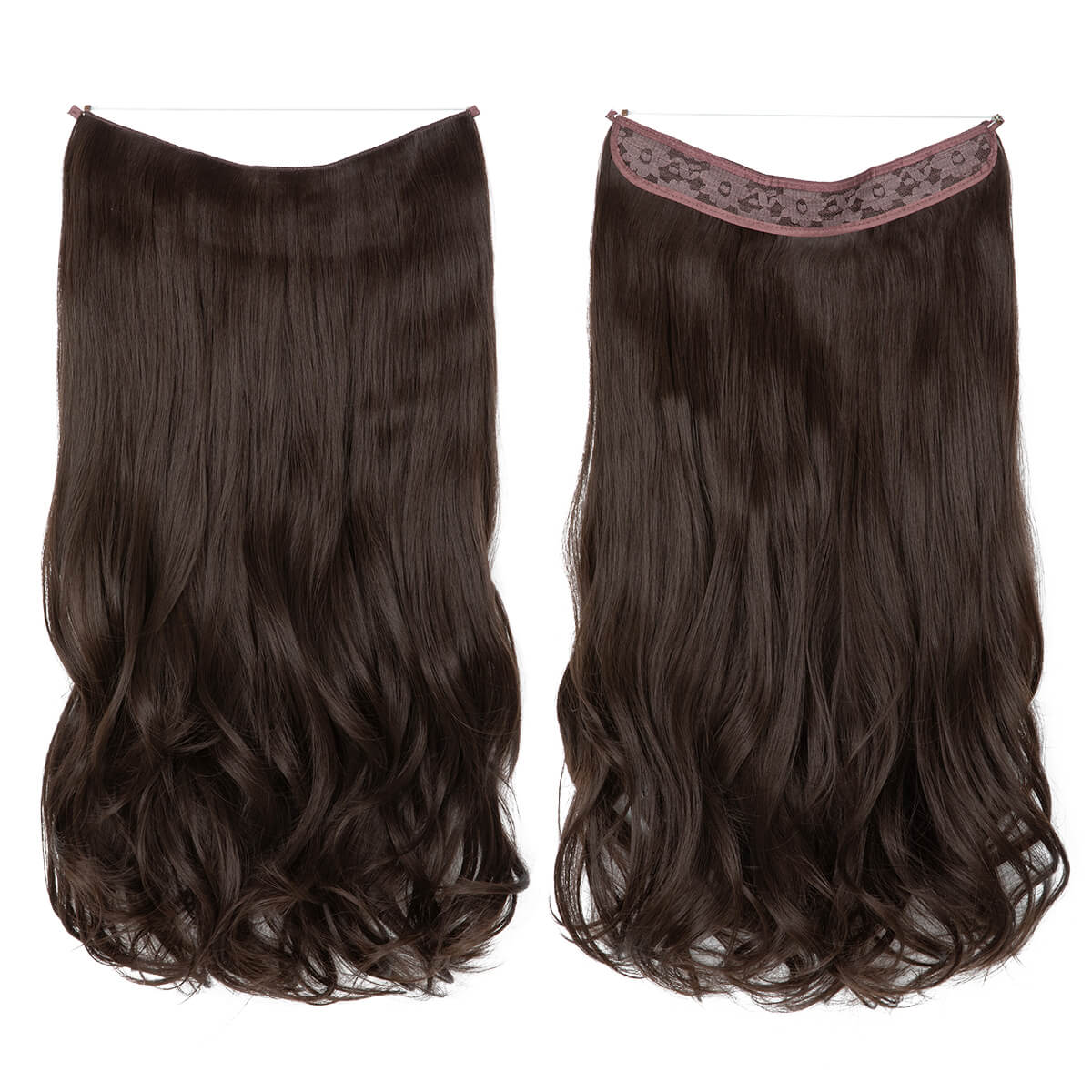 Unsichtbare Haar Extensions - Gewellt - Image 30