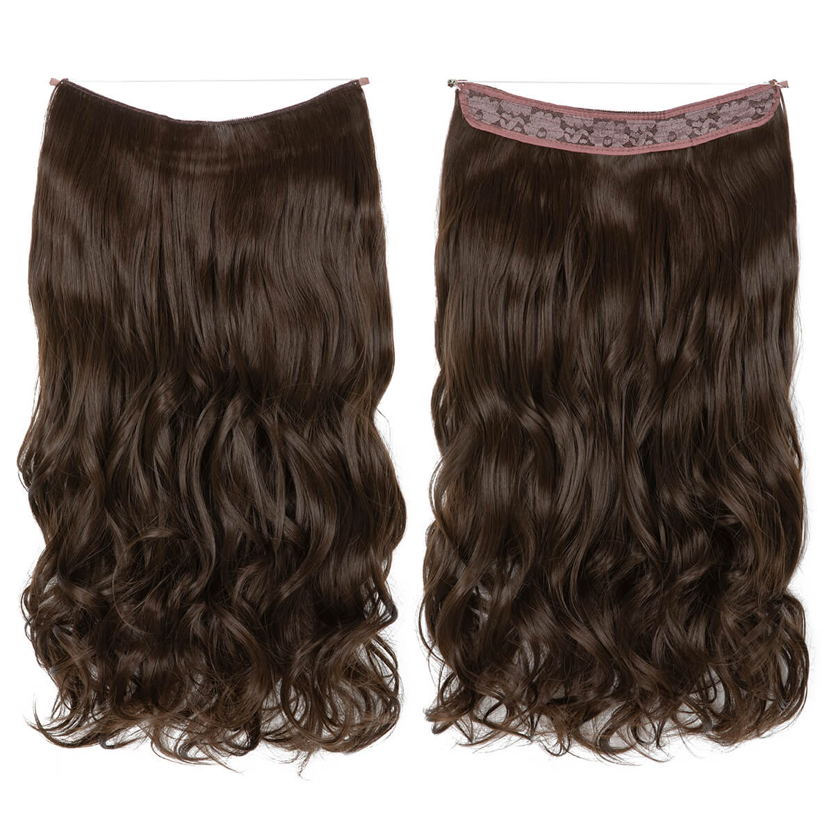 Unsichtbare Haar Extensions - Gewellt - Image 31