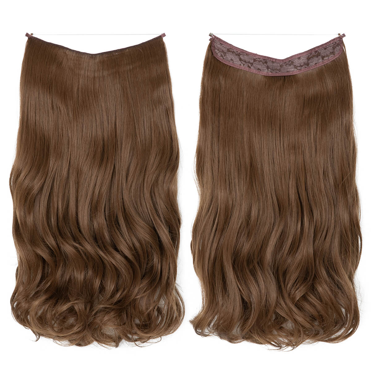 Unsichtbare Haar Extensions - Gewellt - Image 35
