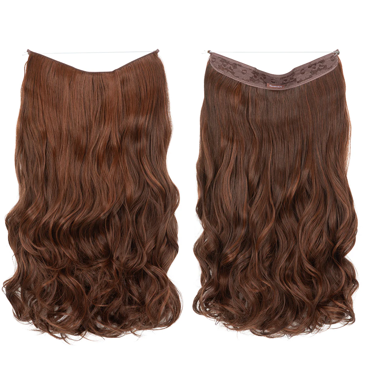 Unsichtbare Haar Extensions - Gewellt - Image 36