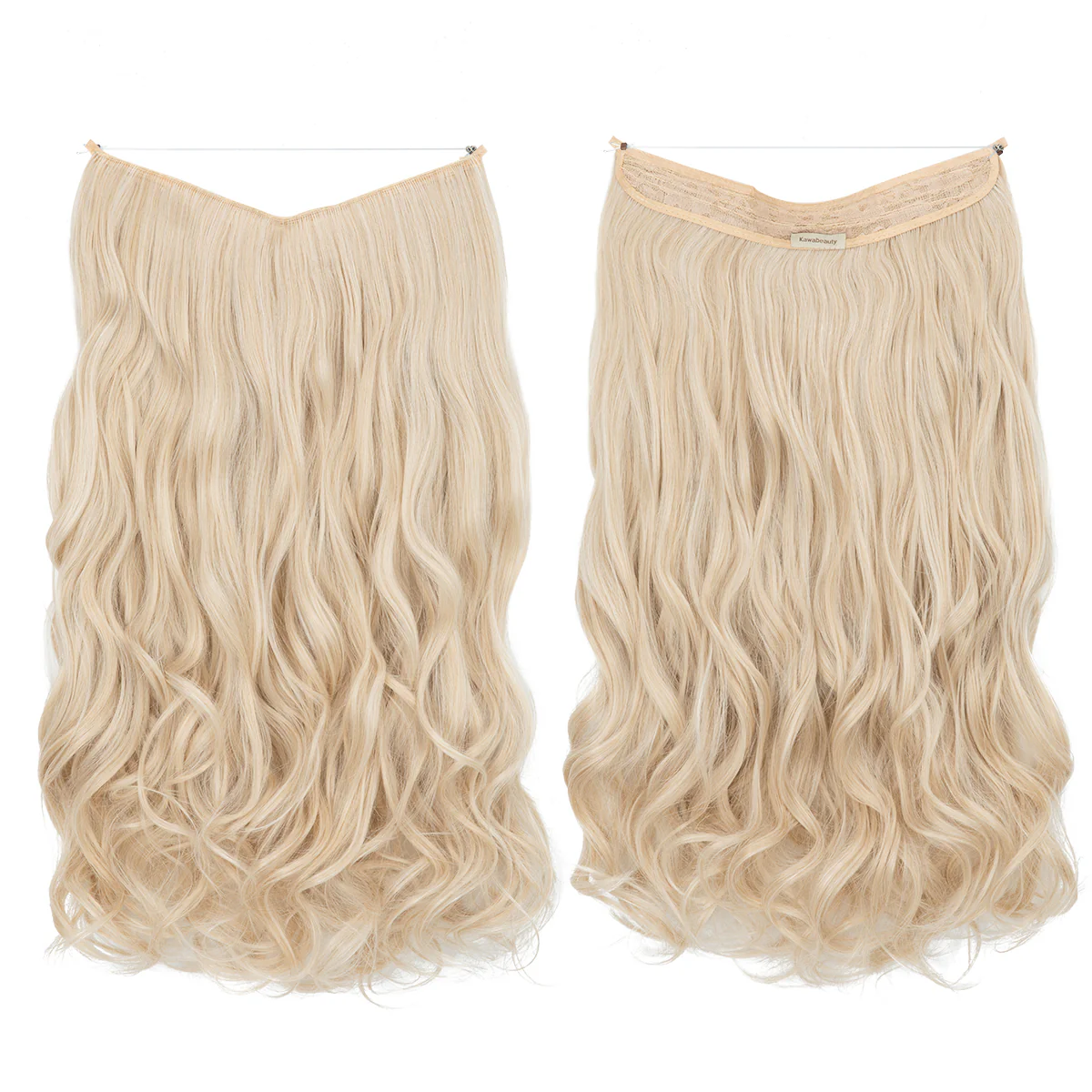 Unsichtbare Haar Extensions - Gewellt - Image 6